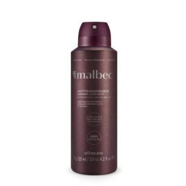 Imagem de Desodorante Antitranspirante Aerosol Malbec O Boticário 75g 125ml