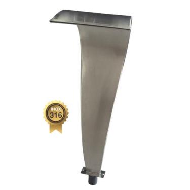 Imagem de Cascata Para Piscina Inox 316 Instalação Rápida E Prática Base Soft - 