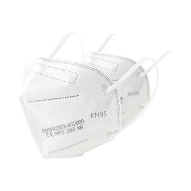 Imagem de Máscara Facial FFP2 KN95 Preta 10-200PCS 5 Camadas Não Tecida Reutiliz