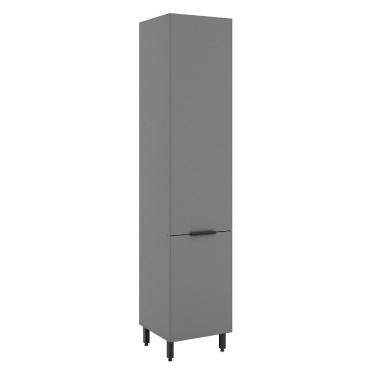 Imagem de Guarda Roupa Solteiro com Espelho 2 Portas 3 Gavetas Platinium Tcil Móveis Neve