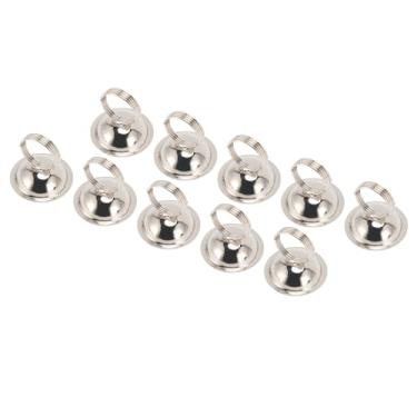 Imagem de aqxreight 10 Peças Porta-números de Mesa Porta-Cartões de Lugar de Fio de Metal Suporte para Cartões Nome Clipes de Menu para Festa de Recepção de Casamento Prata Resistência de Longa Duração Número