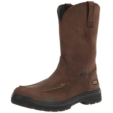 Imagem de ARIAT Bota unissex infantil Turbo Moc Toe impermeável trabalho ocidental, Mocha, 13 Wide Big Kid
