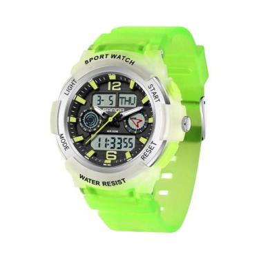 Imagem de Relógio Esportivo Unissex À Prova D'Água Quartz Multifuncional Moda Es