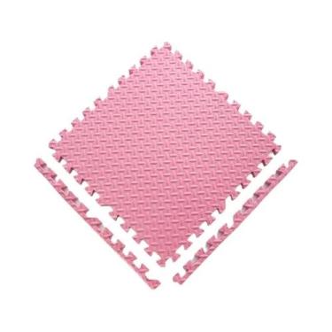 Imagem de Tapete De Ginástica Esportivo 30x30cm 1/4/8/16PCS Antiderrapante EVA T