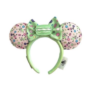 Imagem de Tiara De Pelúcia Mickey Mouse Abóbora Da Disney Para Meninas - Acessór