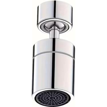 Imagem de Aerador de torneira giratória de 360° - Acessório de pia de cozinha de função dupla com modos de pulverização