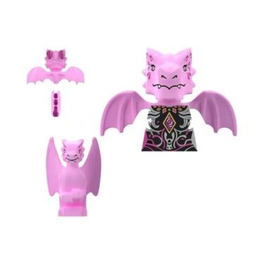 Imagem de Blocos De Montar De Cavaleiros Medievais Dragonborn, Brinquedos De Ani