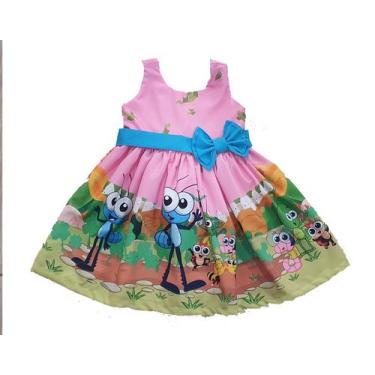 Imagem de Vestido Bob zoom rosa infantil festa meninas - Ateliê Iza Rocha, 2