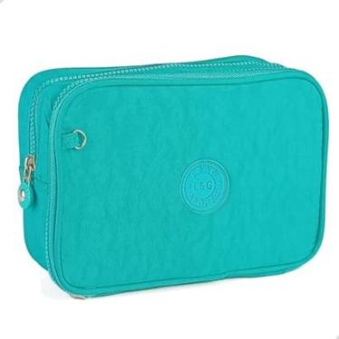 Imagem de Estojo Escolar Jumbo Box Bolsinha Organizadora Grande Porta Canetas Lapis Coloridos-Unissex