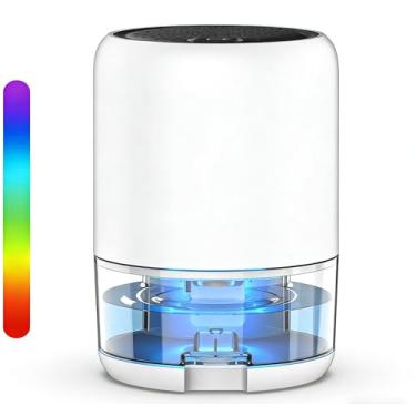 Imagem de Desumidificador para quarto, desumidificador portátil para casa e quarto