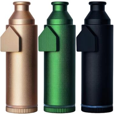 Imagem de Saleiro de pimenta de liga de alumínio – para cozinha, jantar fora, acampamento, piqueniques e atividades ao ar livre