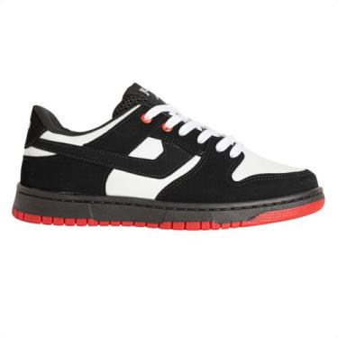 Imagem de Tenis Street Masc Jump Rkt520-07, Branco, Preto, Preto, 41