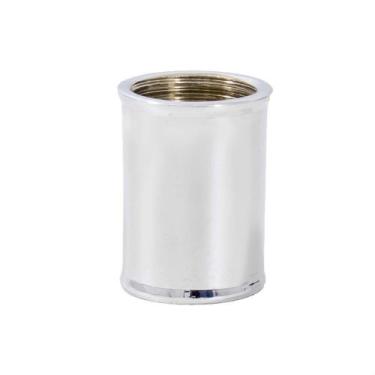 Imagem de Luva De Redução Rosca/rosca De 1/2 Em Metal Cromado - Js Metais