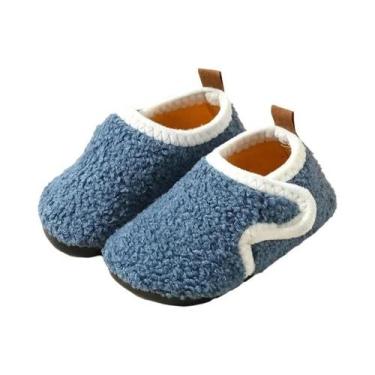 Imagem de Pantufas De Algodão Para Crianças, Calçados Quentes E Macios Para Uso 