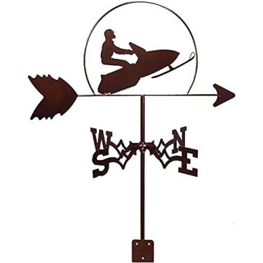 Imagem de JNQLLDS Cata-vento, cata-vento criativo, cata-vento no jardim e no exterior, indicador de direção do vento, cata-vento