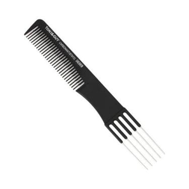 Imagem de Pente De Cabelo Profissional Em Aço Inoxidável Com Dentes Finos, Ferra