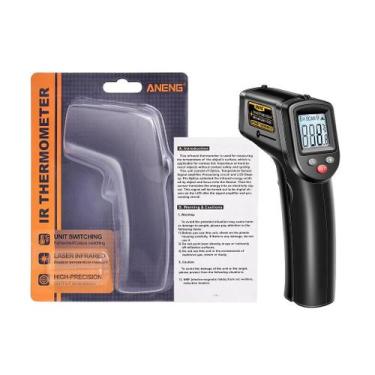 Imagem de Termômetro Infravermelho Profissional Laser TH201 NFe - Medição Rápida