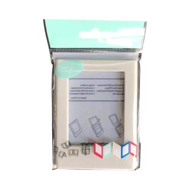 Imagem de Porta-Retrato Magnético Transparente De Acrílico Minimalista De 3 Pole