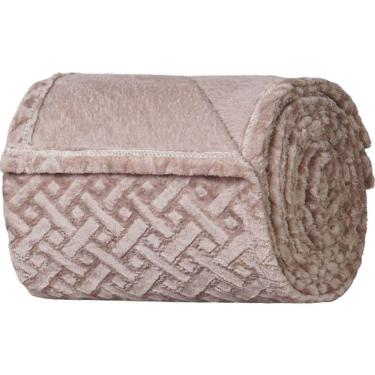 Imagem de Manta Casal Brushed New Microfibra Flannel 100% Poliéster 180x230 Funghi