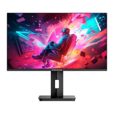 Imagem de Monitor Gamer Rise Mode 27", QHD, 100Hz, 2ms, IPS, HDMI e DP, Ajuste de Altura,- RM-MOGL-27F1002K-B-Unissex