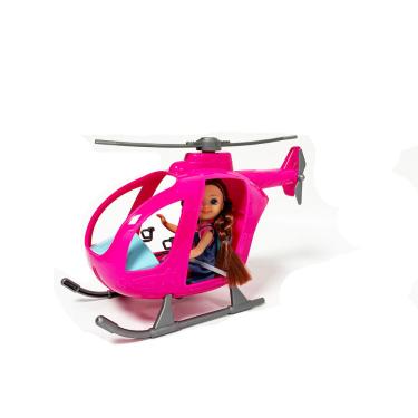 Imagem de BONECA LA PETITE COM HELICOPTERO BRINK+
