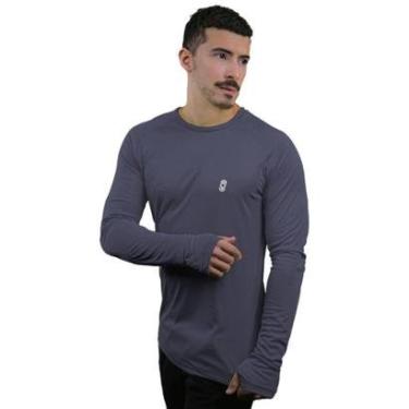 Imagem de Camiseta Skube Com Proteção UV 50+ Segunda Pele Térmica Tecido Termodry Manga Longa Dedeira-Masculino