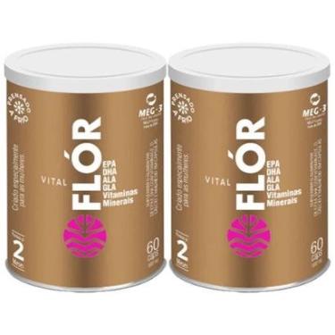 Imagem de Kit 2X Vital Flór - 60 Cápsulas - Vital Âtman-Masculino
