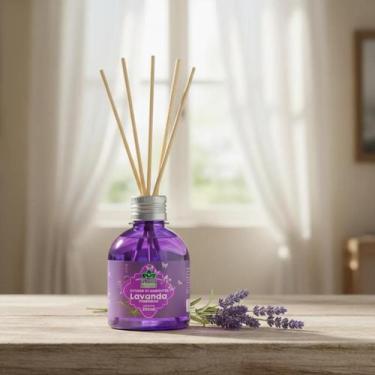 Imagem de Difusor Varetas Aromatizador Ambiente Fragrância Aroma Lavanda Frances