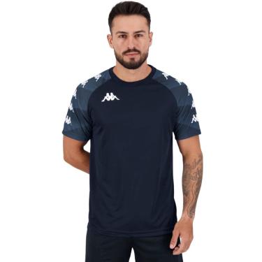Imagem de Camiseta Kappa Raglany Masculina Treino Jogo