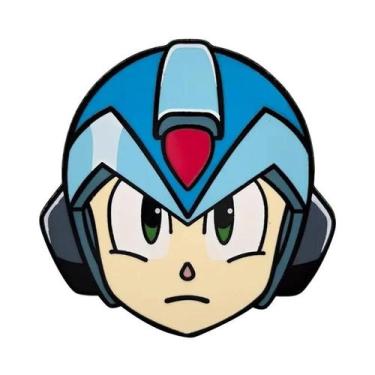 Imagem de Broche De Esmalte Retrô Azul De Videogame Para Mulheres E Homens, Embl