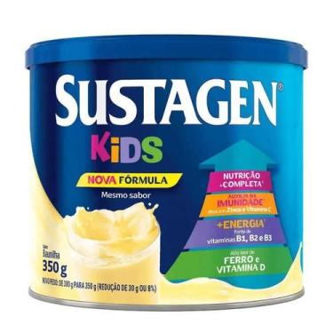 Imagem de Sustagen Kids Sabor Baunilha com 380g, 350g, Baunilha