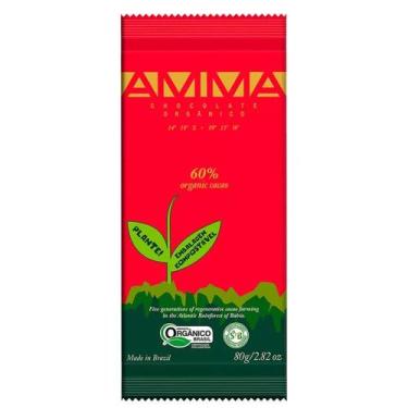 Imagem de Chocolate Orgânico 60% Cacau Amma 80g