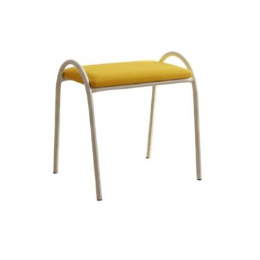 Imagem de Banqueta Varanda Industrial Mavie amarelo