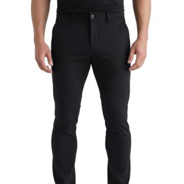 Imagem de Calça Masculina Chino Slim Fortis Everyday Alfaiataria em Sarja - Fort