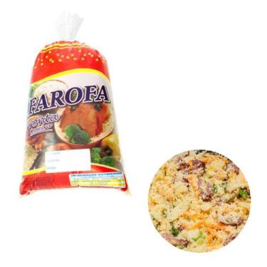 Imagem de Saco Plástico Para Farofa Pronta 500g (16x30cm) Com 100 Un. - Tamarozz