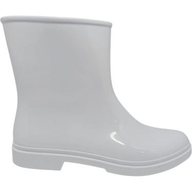 Imagem de Bota Feminina Galocha Casual Clássica Dia a Dia Trabalho Chuva Impermeável Pega Forte 0...