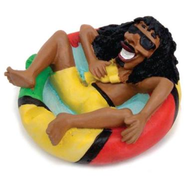 Imagem de Cinzeiro Bob Marley relaxado na Bóia - SHOP EVEREST