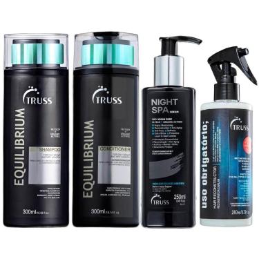 Imagem de 1111TRS-Kit4 Truss Equilibrium shamp+cond+night SPA+uso obr-Feminino