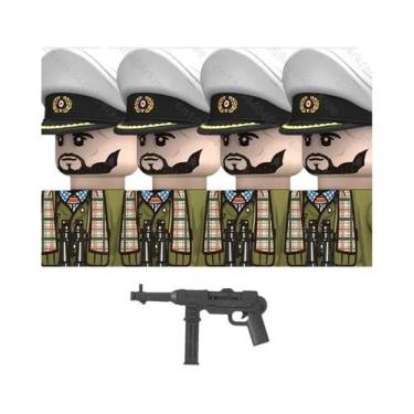 Imagem de Brinquedos De Blocos De Montar Para Crianças: Marinheiro Soldado Da Ma