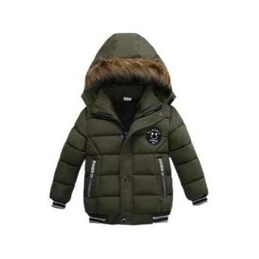 Imagem de Jaqueta Com Capuz Para Meninos, Outono Inverno, Casaco Quente Para Beb