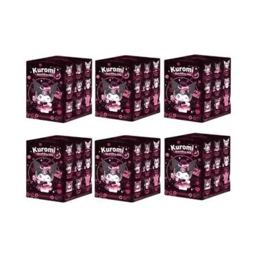 Imagem de Brinquedos Em Caixa Surpresa Kawaii Sanrio Kuromi Da Série Idol Brilha