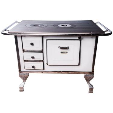 Imagem de Fogão a Lenha N2 Direito Maestro Branco