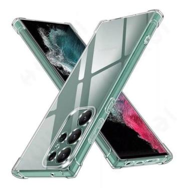 Imagem de Capa Capinha Silicone para Samsung Galaxy S25 Ultra Transparente Anti 
