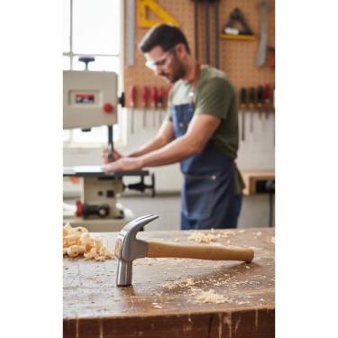 Imagem de Martelo Carpinteiro Unha Aço Forjado Durável 630g 33cm - Congratulatio