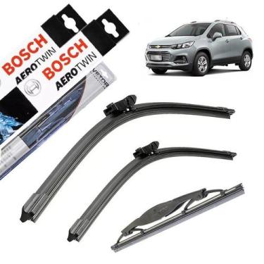 Imagem de Limpador Parabrisa GM Tracker 2014 2015 2016 2017 Diant+tras - Bosch -