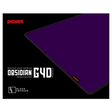 Imagem de Pcyes Mouse Pad Obisidian G4D Purple 500400mm Pct /1