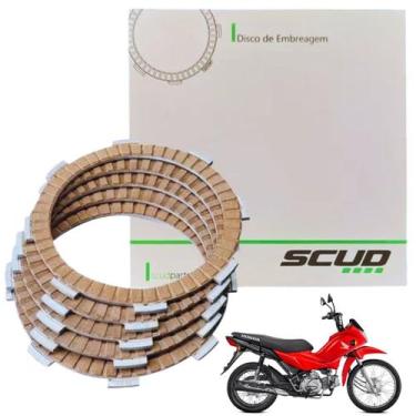 Imagem de Disco de embreagem scud honda biz 100 scud biz 110 pop 110 