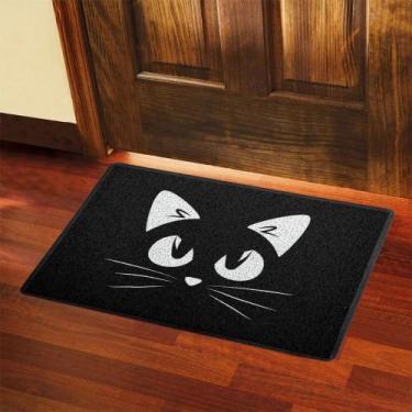 Imagem de Capacho 60x40cm GATO PRETO - BEEK