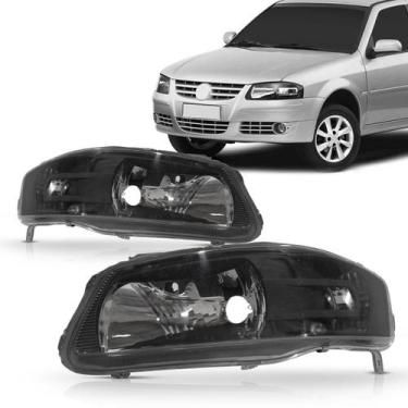 Imagem de Farol Gol G4 2005 A 2014 Mascara Negra Lado Esquerdo - BBS