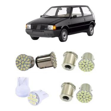 Imagem de Lâmpadas 22 Led Traseira Pisca Seta Ré Freio Fiat Uno - AUTOVEX